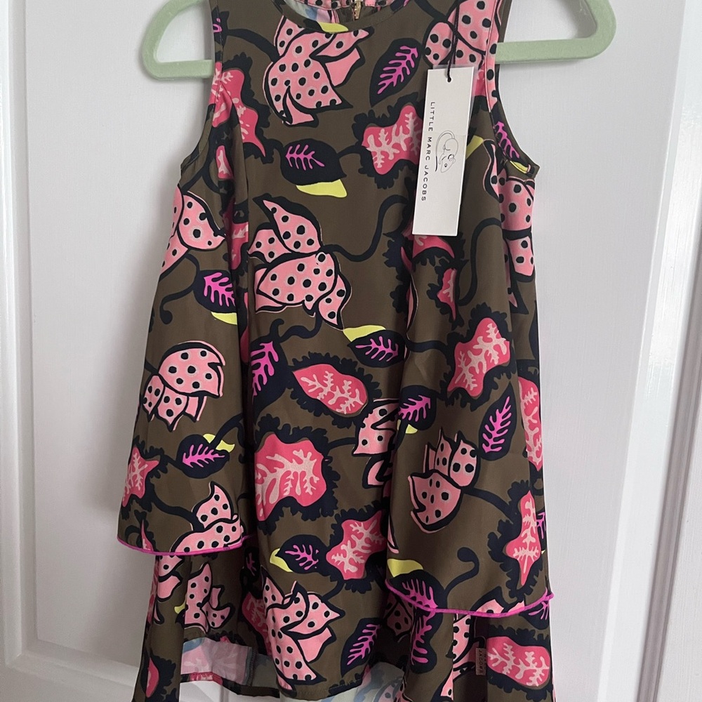 Little Marc Jacobs Multicolor Patterned Dress